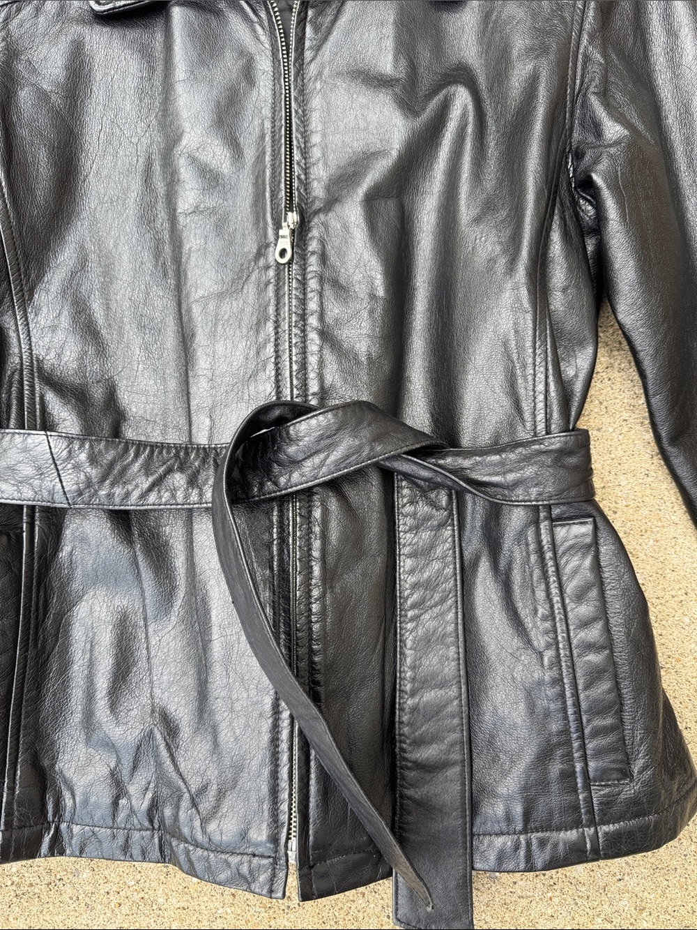 Vintage Wilsons Leather Thinsulate Leather Jacket Size M - Picture 2 of 13